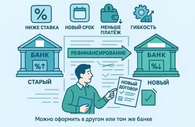 Ипотечное рефинансирование в России: как снижение ключевой ставки меняет рынок