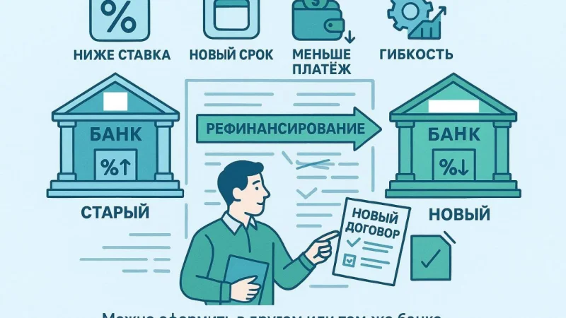Ипотечное рефинансирование в России: как снижение ключевой ставки меняет рынок